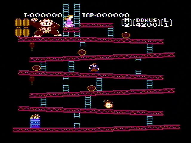 Donkey Kong Classics screenshot 5 for NES